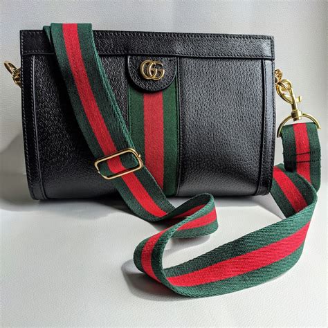 gucci crossbody bag with guitar strap|gucci crossbody bag sale clearance.